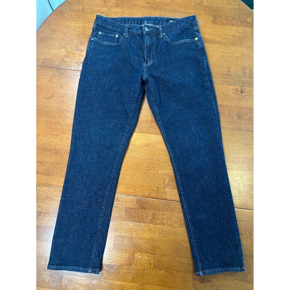 Bonobos Jeans Mens 33x30 Dark Wash Blue Denim Straight Leg Casual